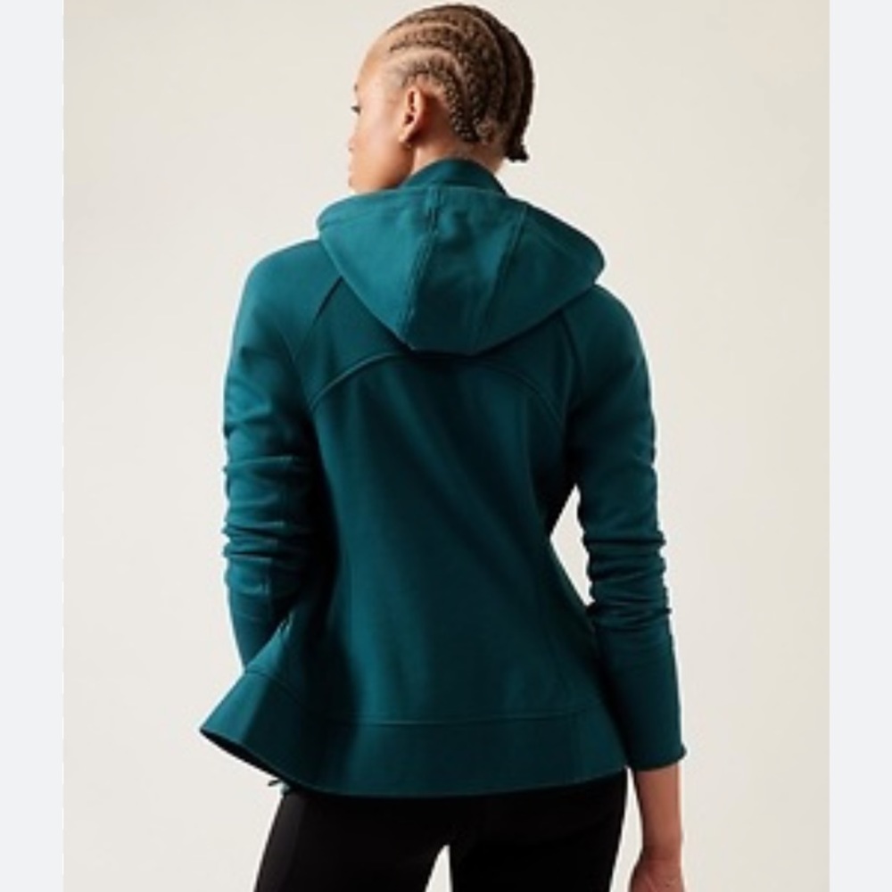 Athleta Teal Hoodie - Picture 4 of 9
